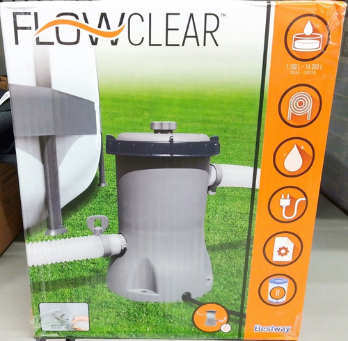 Bomba Filtro Piscina Flowclear 1100/14300lt Ultimas Unidades