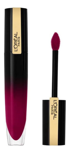 Brillo Labial L'oreal Paris Makeup Brilliant Signature Acabado Brillante Color 313 Be Rebellious