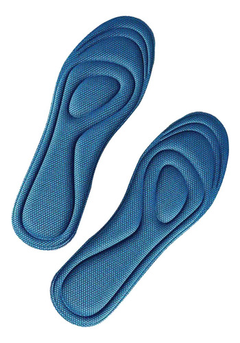 Plantillas Para Zapatos 3d Nano Uso Diario Azul 45 46