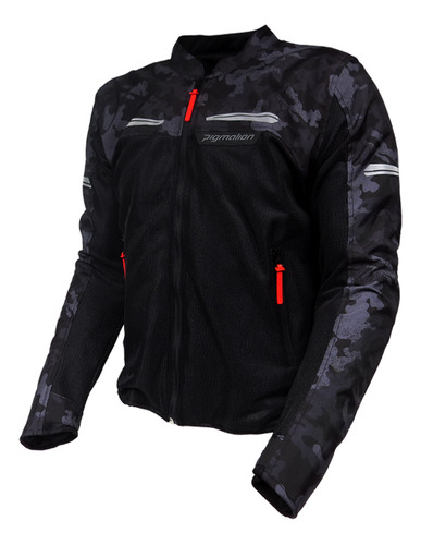 Chaqueta De Protección Para Moto Genesis Verano Camo Hombre