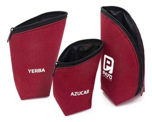 Set Yerbero Azucarero Porta Mate Impermeable Cordura Payo