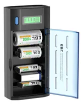 Comprar Cargador Ebl Universal Pilas Baterías Aa Aaa 9v C D Usb Lcd
