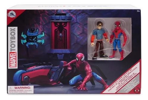 Spider-man Crime Lab Marvel Toybox Dinsey Store Nuevo