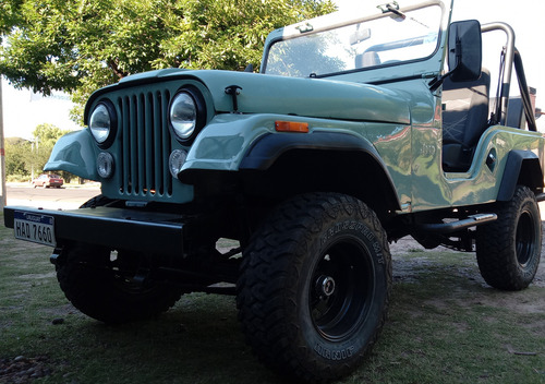 Jeep Willys Cj5 4x4 Diesel Motor Y Caja Isuzu.