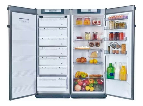 Imagen 3 de 4 de Combo Heladera Y Freezer Kohinoor Ksa3290-7 / Gsa2694-7 555l