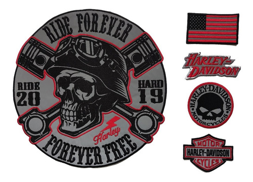 Kit Custom Motors Ride Forever Forever Freee Reflectivo  