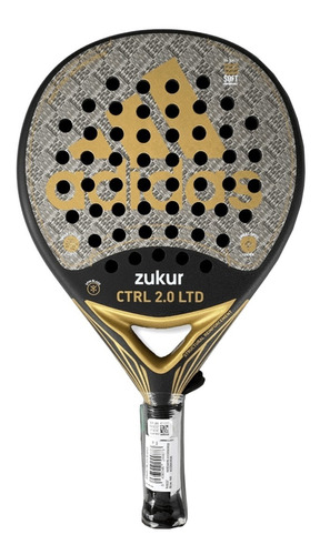 Paleta de pádel  adidas Zukur CTRL 2.0 LTD 2020 color gold