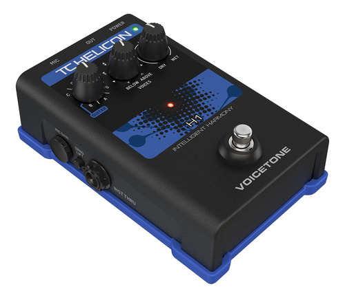 Pedal de efecto TC Helicon Voicetone H1 negro