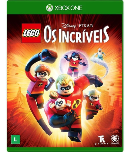 Lego Os Incríveis Xbox One Mídia Física Lacrado Português