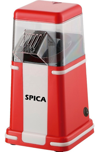 Pochoclera Maquina De Pochoclos Spica Sp-1820 Aire Caliente Color Rojo