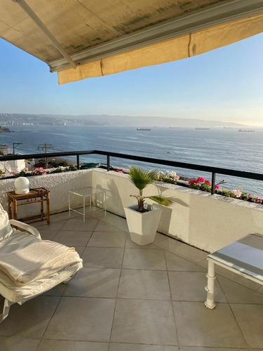 Maravillosa Vista Al Mar Y Bahía De Valparaíso