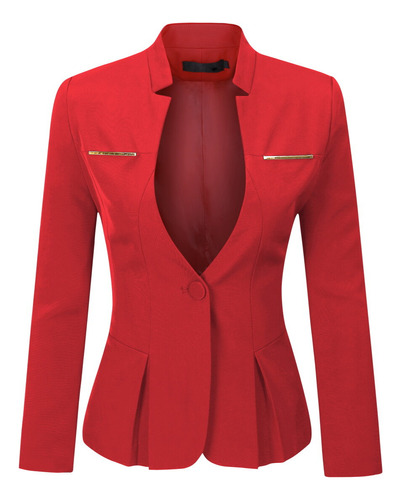 Blazer Ejecutivo Elegante Casual Para Mujer