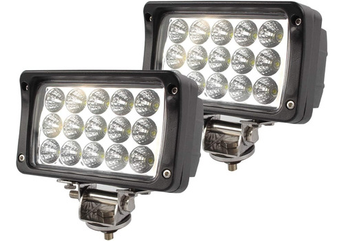 12 Voltios Led Work 2 Paquetes De Barra Led F De 45 W Y 6 Pu