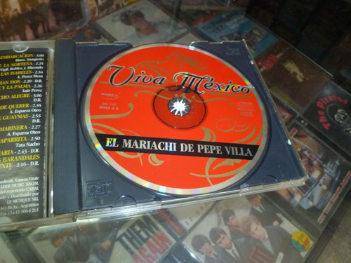 El Mariachi Pepe Villa - Viva Mexico -cd Como Nuevo -109 - (Usado)