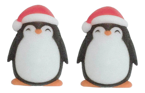 La Luz Del Porche De Navidad Cubre La Decoración Pingüino 