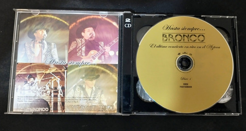 Bronco En Vivo Cd Bukis Yonics Temerarios Industria Bryndis