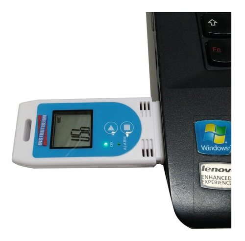 Imagem 3 de 6 de Registrador Termohigrografo Datalogger Temperatura E Umidade