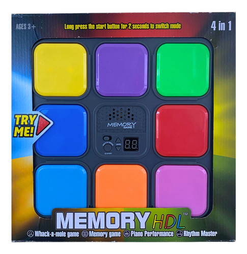 Juego Memory Hdl 4 En 1 Bl8572