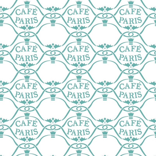 Stencil C Paris, Plantilla Reusable Para Pintar Manualidades