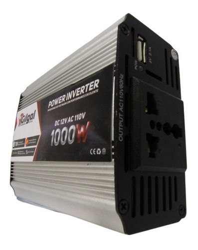 Inversor 1000w 12v P/ 110v Conversor Transformador Veicular