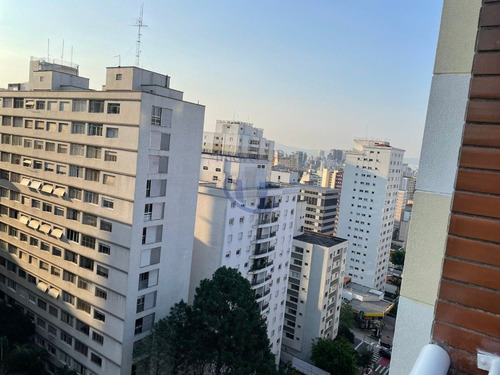 Imagem 9 de 15 de Cobertura De 130m², 3 Dormitorios, 2 Vagas, Mobiliada, A 700m Avenida Paulista - V-2341