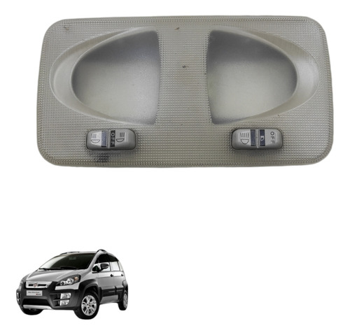 Luz Cortesia Teto Fiat Idea 2011 2016 Original Usado