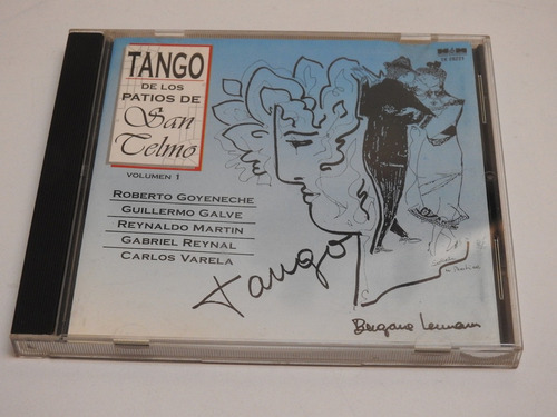 Cd0590 - Tango De Los Patios De San Telmo Vol. 1  Varela 