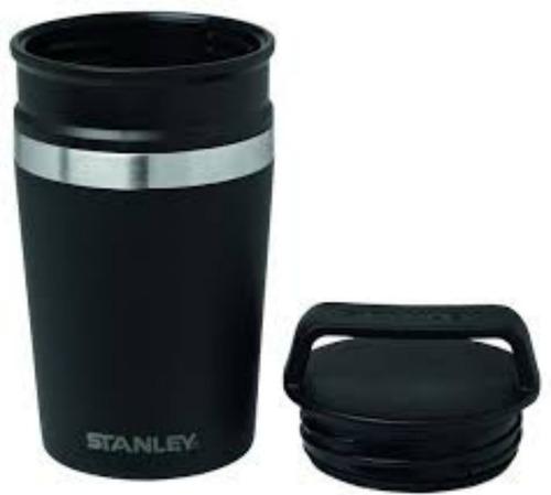 Vaso térmico Stanley Adventure Shortstack Travel color negro 236mL