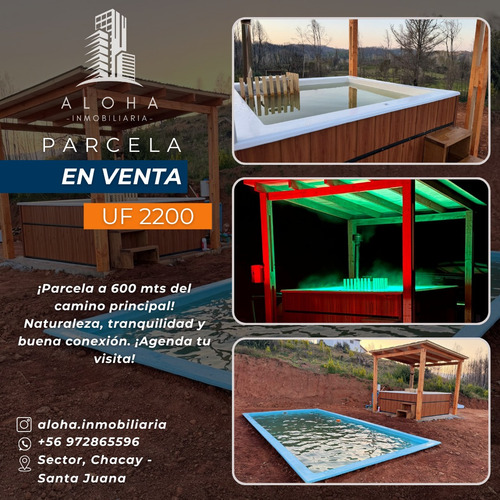 Parcela En Venta Sector Cachay, Santa Juana Región Del B