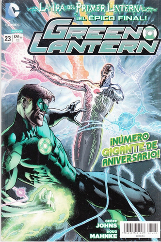 Comic Dc New 52 Green Lantern # 23 Editorial Televisa