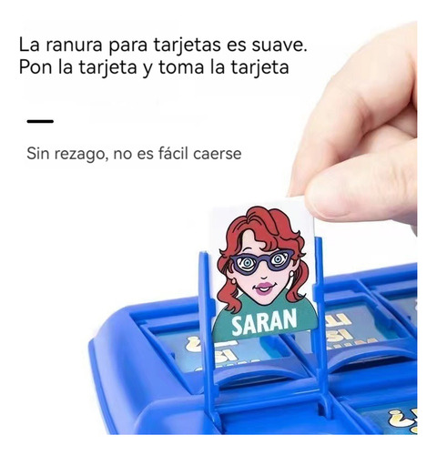 Juego De Mesa Adivina Quién? Juguete Plastico Juegos De Mesa