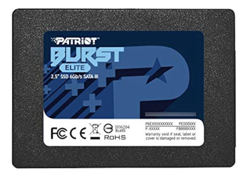 Unidad De Estado Solido Patriot Memory Burst Elite Sata 3 De