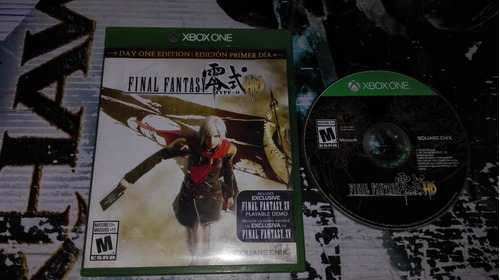 Final Fantasy Type O Hd Completo Xbox One,excelente