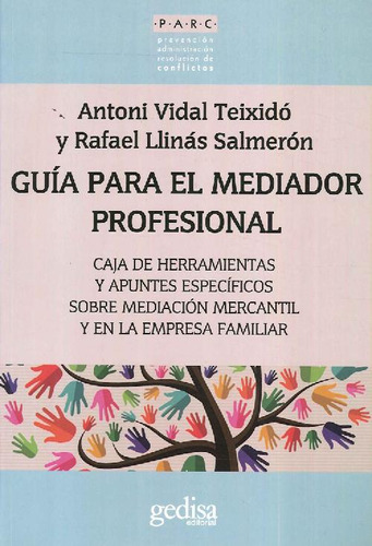 Libro Guía Para El Mediador Profesional De Antoni Vidal Teix