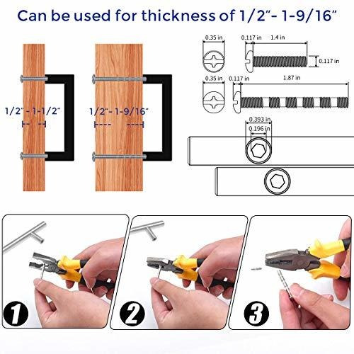 Manija Angulo Recto Para Mueble Cocina 5 Tirador Uk