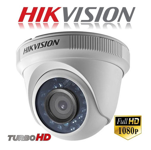Camara Domo Hikvision Turbo Hd 1080p 2mp Exterior Ip66 20mts