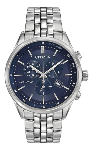 Reloj Clásico Citizen Eco-drive Corso Para Hombre En Acero I