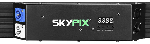 Ribalta De Led Pixel Leitosa Rgbw Com Dmx Para Dj Festa Show 127/220V