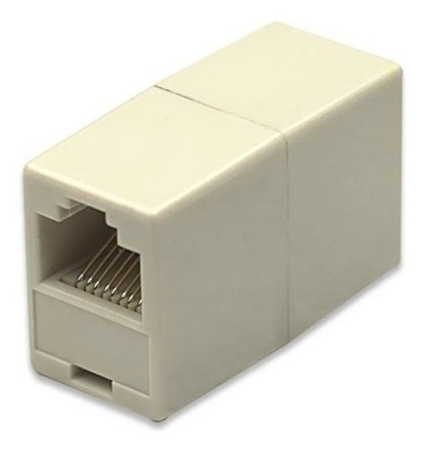 Conector Ficha Rj45 Hembra A Hembra Clicshop