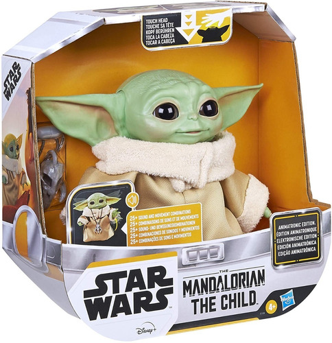 The Child Baby Yoda Animatronic Mandalorian Star Wars Stock 