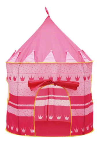 Carpa Castillo Infantil Plegable Rosa Casita Mix Market