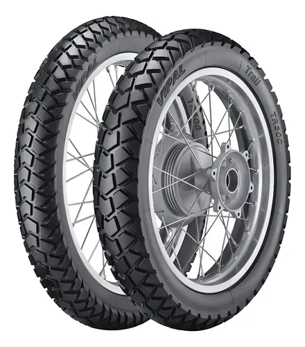 Pneu Bros 150 Xre 190 90/90-19 + 110/90-17 Tr300 Vipal