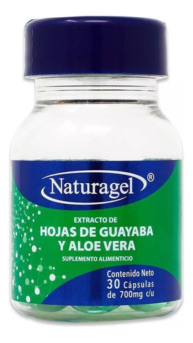 Naturagel Hojas De Guayaba Y Aloe Vera Sabor Sin sabor