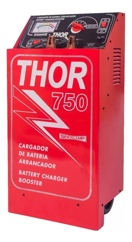 Cargador Arrancador De Baterías Sincrolamp Thor 750 600 Amp