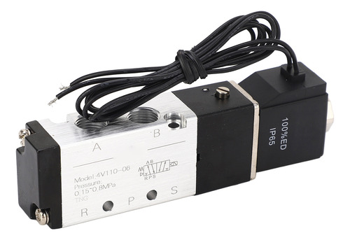 Cable Neumático De Válvula Solenoide, 2 Posiciones, 5 Vías,