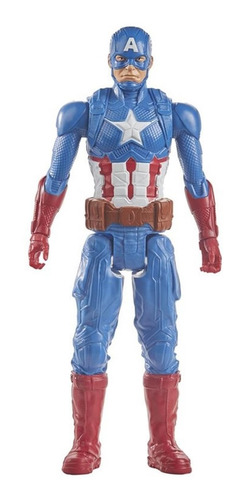 Boneco Articulado Avengers Capitão América Blast Gear Hasbro