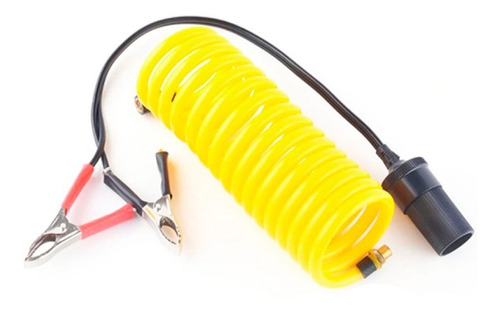 Imagen 4 de 10 de Compresor Aire Manómetro Cilindro 12v Metal Auto 444 Bolso