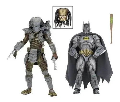 Neca Sdcc19 Dc Comics/dark Horse Comics Batman Vs Predador