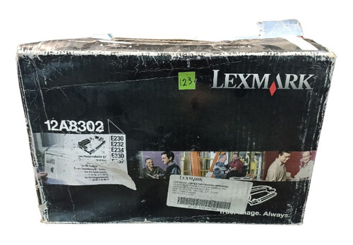 Lexmark Kit Fotoconductor 12a8302 Nuevo Original Caja Dañada