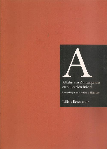 Libro Alfabetización Temprana En Educación Inicial De Lilian